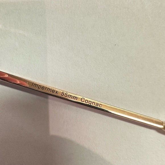 Burn Notice Shades Oliver peoples Victory 55 Michael Weston 523 Cognac Gold New - Picture 12 of 17